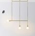 LED Minimalism Simple Modern Pendant Light.