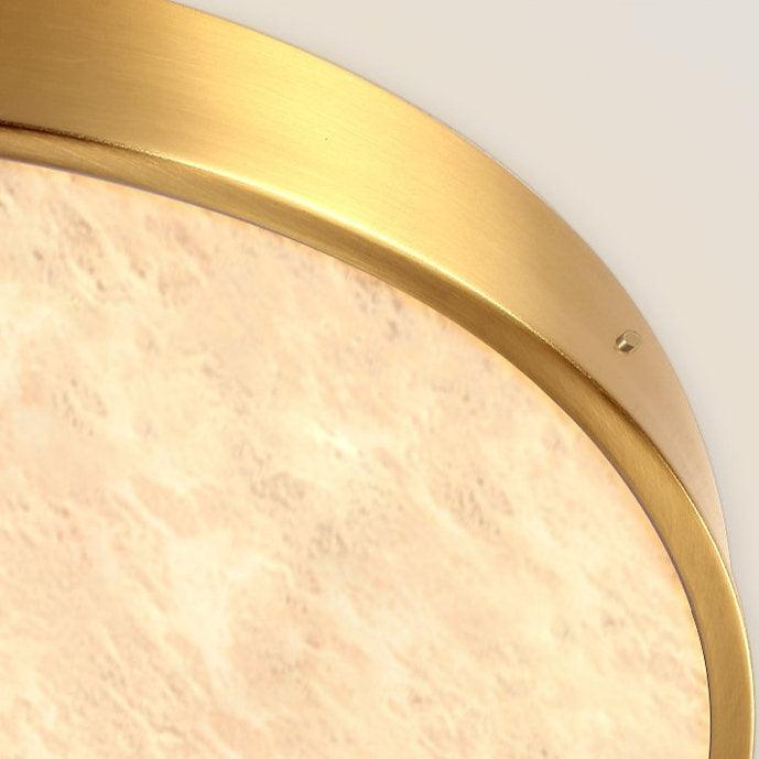 LED Marble & Brass Modern Simple Ceiling Light.