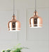 LED Electroplated Modern Pendant Light.