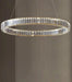 LED North European Style Glass Crystal Pendant Light.