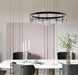 LED Modern-O Round Pendant Light.