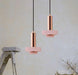 LED GU10 Stone Metal Pendant.