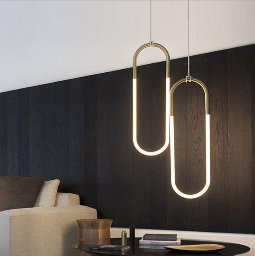 LED Industrial Pendant Light Modern Design Metal.