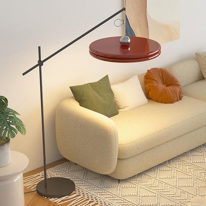 LED North-European Modern Round Creative Floor Lamp.