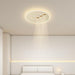 LED Minimalism Style Modern Ceiling Light with Spotlights.