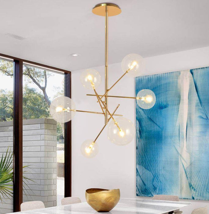 Postmodern North European style Magic Bean Pendant Light Chandelier.