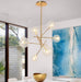 Postmodern North European style Magic Bean Pendant Light Chandelier.