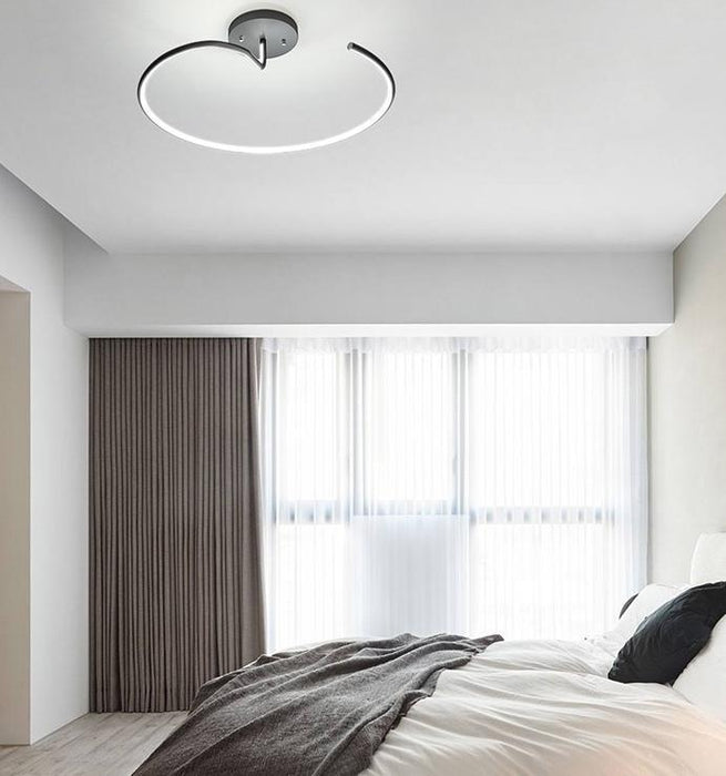 LED Modern Rope with Circle Ceiling Light Series 2.