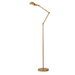 LED Retro Simple Design Golden/Black Floor Lamp - DWHOME