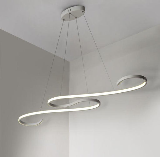 LED Modern Simplicity S Design Aluminum Pendant Light.