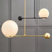 LED Creative Modern Pendant Light Black & Gold.