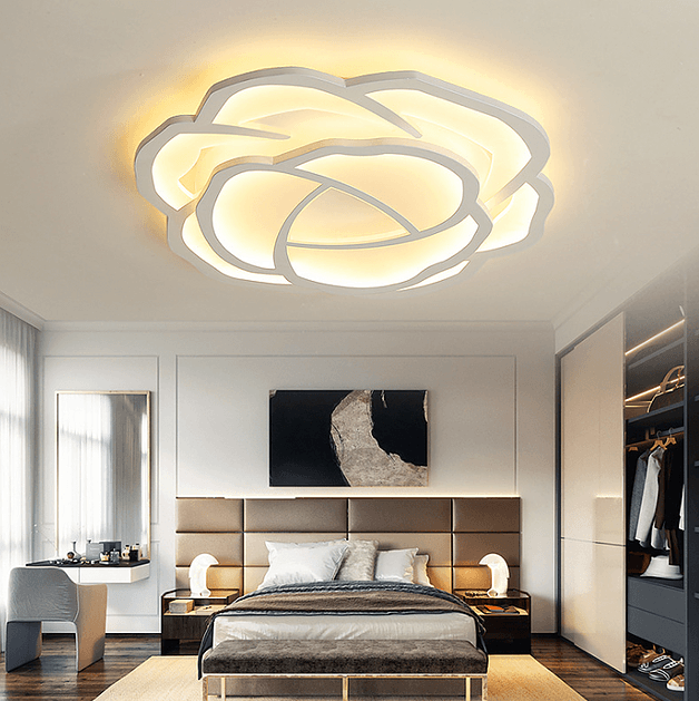 LED Modern Flower Design Ceiling Light.