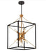 LED Cubic Frame Modern Pendant Light - DWHOME