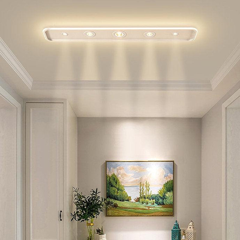 LED Linear Shape Simple Modern Ceiling Light-DWHOME