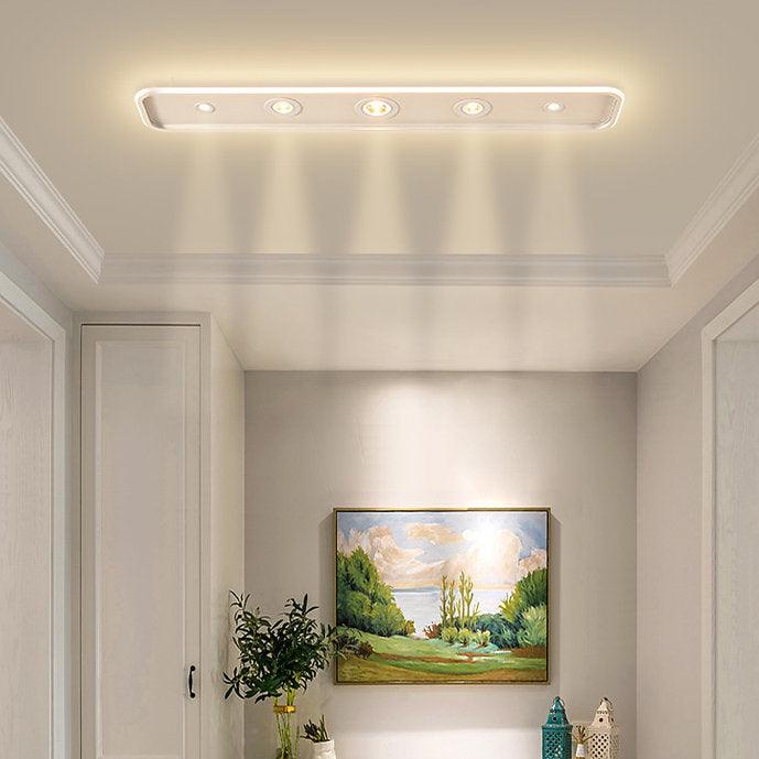 LED Linear Shape Simple Modern Ceiling Light.