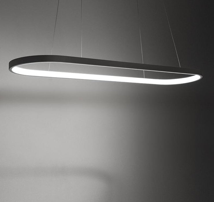 LED Post-modern Halo Design Office Pendant Light.