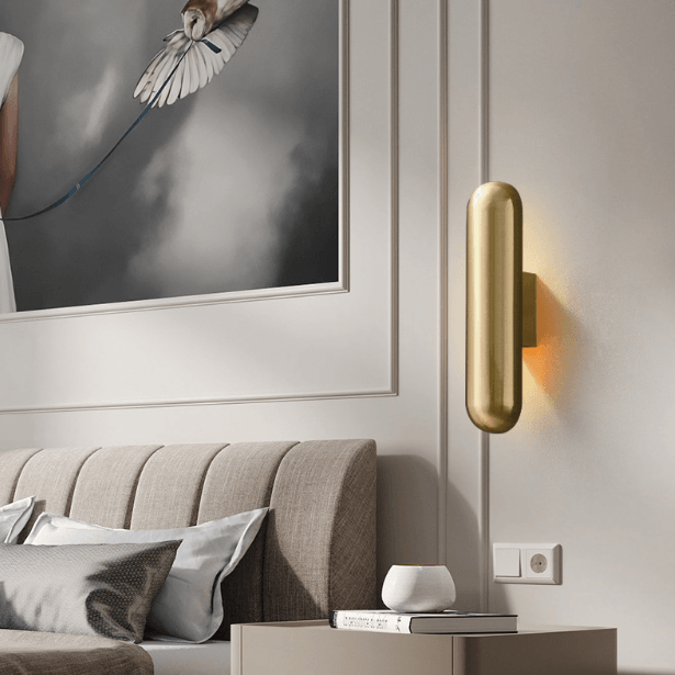 LED Capsule Design Modern Simple Wall Light.