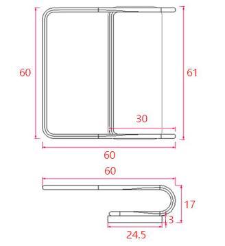 LED Modern CLIPLUS Ceiling Light.