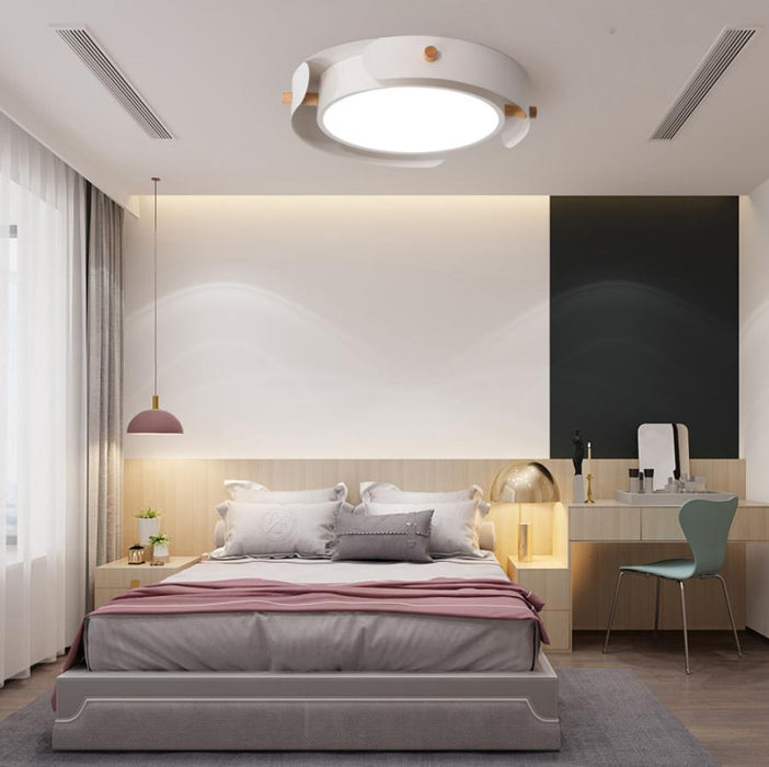 LED Circle & Belt Modern Ceiling Light.