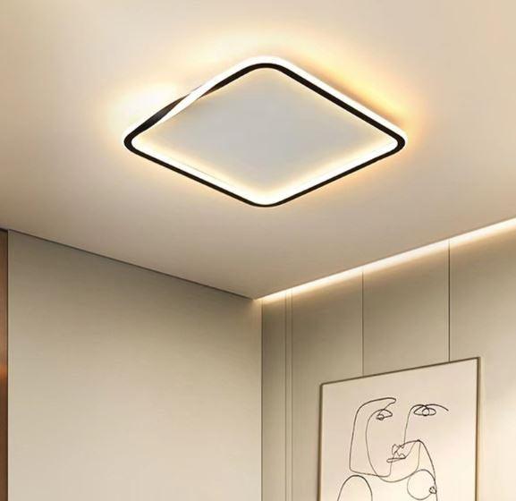 LED Spiral Minimalism Ceiling Light.