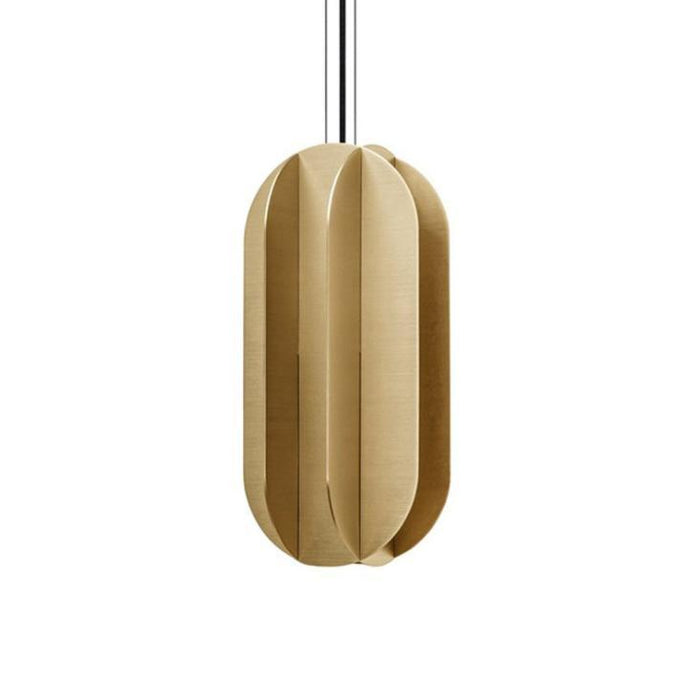 LED Simple Metal Modern Pendant Light.