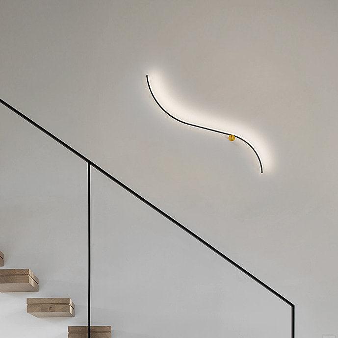 LED Simple WAVE Design Decorative Wall Light.