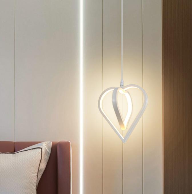 LED Heart Shape Design Pendant Light.