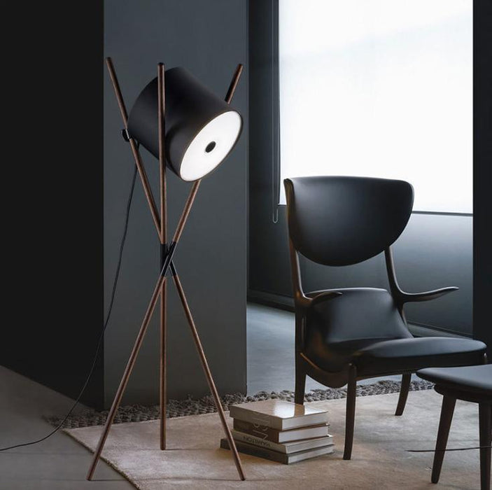 LED SImple Cylinder TableFloor Lamp.