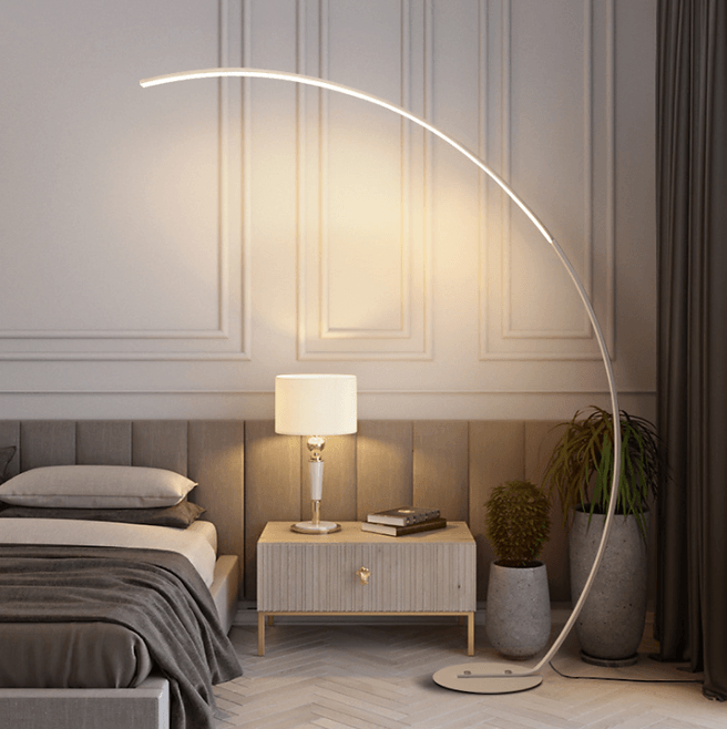 LED Arc Design Modern Floor Lamp.