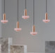 LED GU10 Stone Metal Pendant.