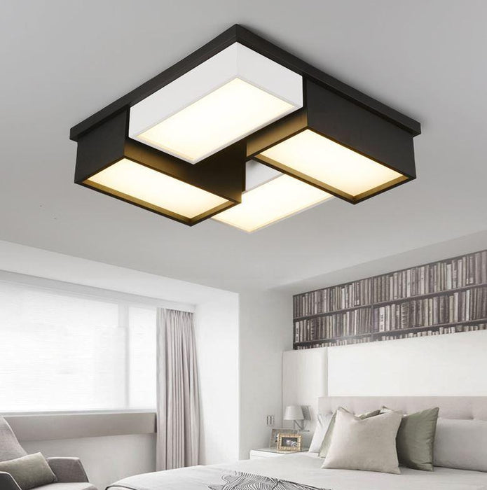 LED Acrylic Geometry Ceiling Light.