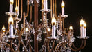 LED Crystal Metal Retro Chandalier.