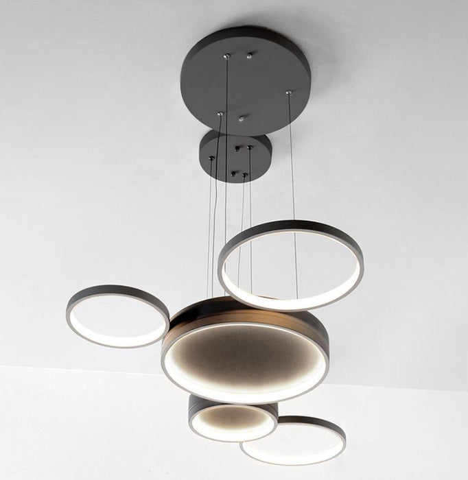 LED Postmodern Circle Pendant Light.