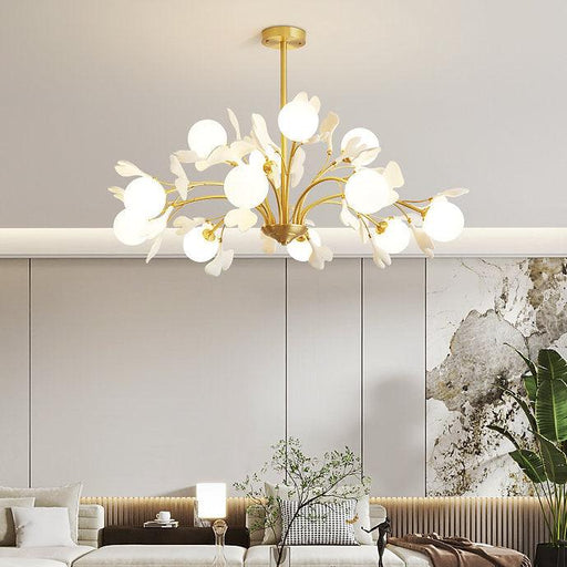 LED Brass Simple Luxury Style Modern Chandelier Pendant Light.