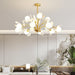 LED Brass Simple Luxury Style Modern Chandelier Pendant Light.