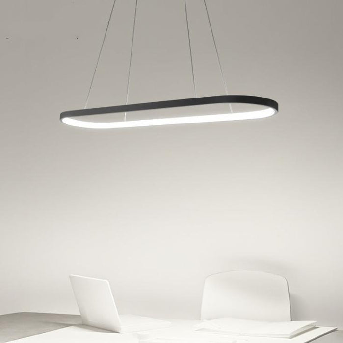 LED Post-modern Halo Design Office Pendant Light.