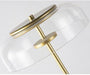 LED Glass Gold Floor Lamp.