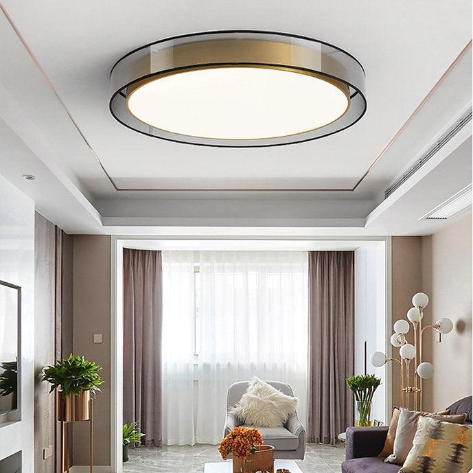 LED Full Brass Body Decorative Modern Ceiling Light.