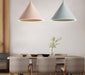 Macaron Colour Modern Aluminium Pendant Light.