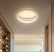 LED Mirror and Moon Simple Ceiling Light.