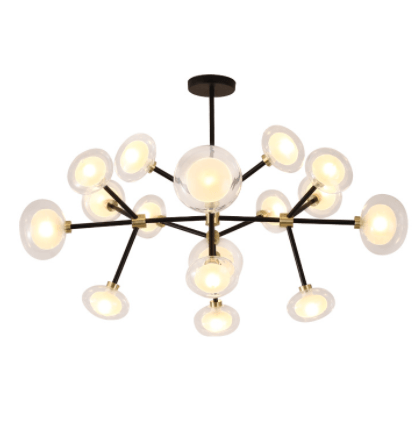 LED Multi-Molecular DNA Decorative Pendant Light.