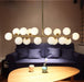 Molecular LED Chandelier Modern Magic Beans DNA for Living Room Dining Room.