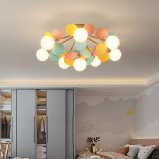 LED DNA Molecular Branches and Lights Pendant Light.