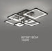 LED Modern Black & White Living Room Ceiling Light - DWHOME