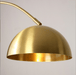 LED Golden Simple Design Modern Floor Lamp.