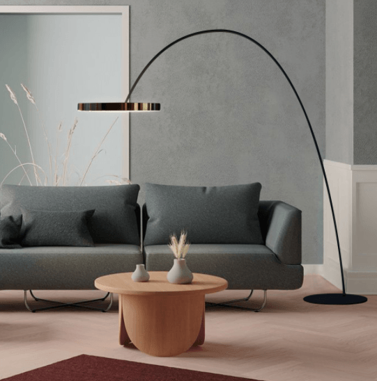 LED Simple Halo Modern Design Floor Lamp.