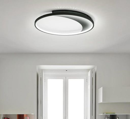 LED Mirror and Moon Simple Ceiling Light.