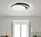 LED Mirror and Moon Simple Ceiling Light.