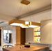 LED Wood Pendant Light.