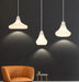 LED Multi-Design Milky White Pendant Light.